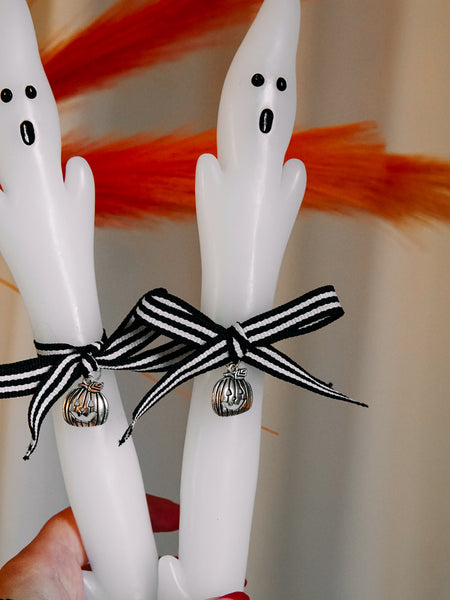 Ghostie Taper Candles