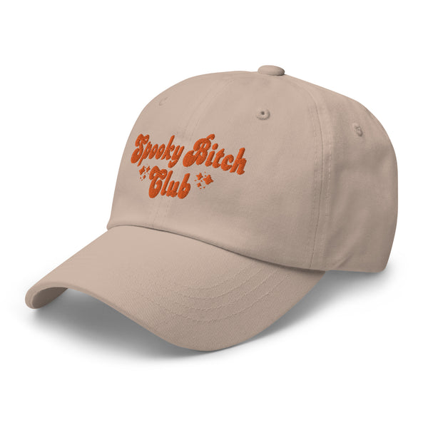"Spooky Club" Embroidered Dad Hat