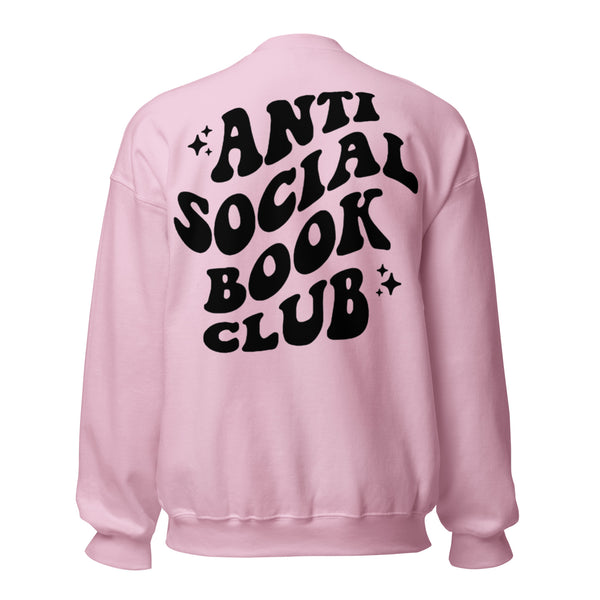 "Anti-Social Book Club" Unisex Sweatshirt
