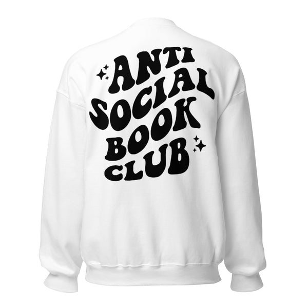 "Anti-Social Book Club" Unisex Sweatshirt