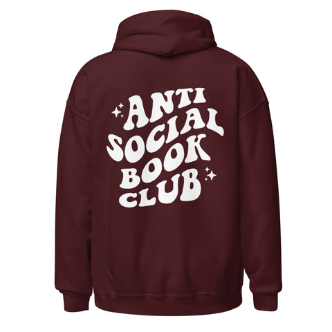 "Anti-Social Book Club" Hoodie