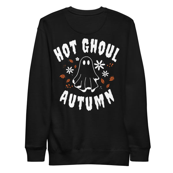 "Hot Ghoul Autumn" Premium Heavyweight Crewneck Sweatshirt