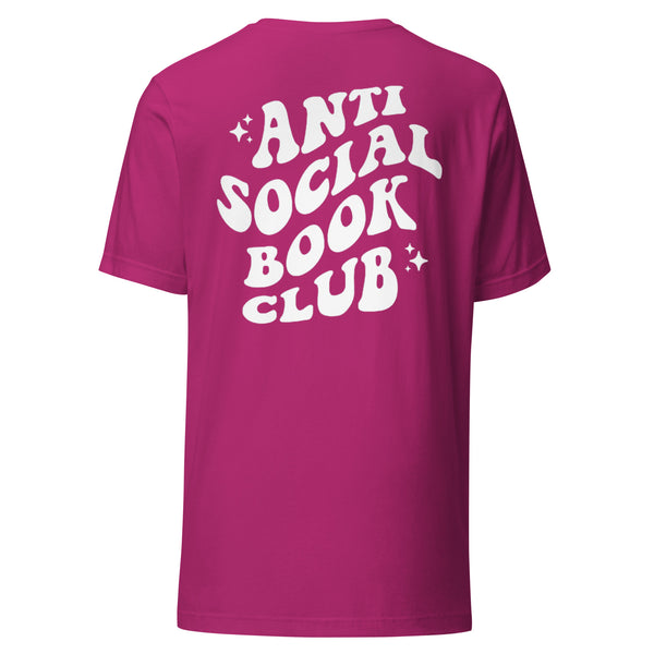 "Anti-Social Book Club" Lightweight Tee