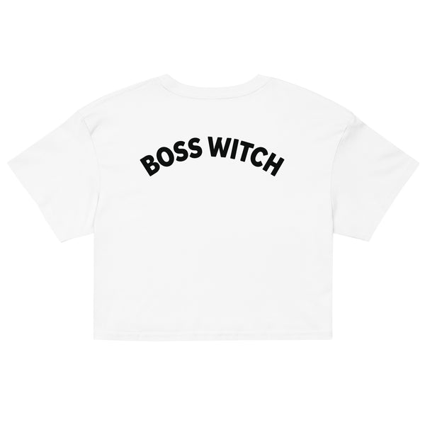 “Boss Witch” Cropped Tee