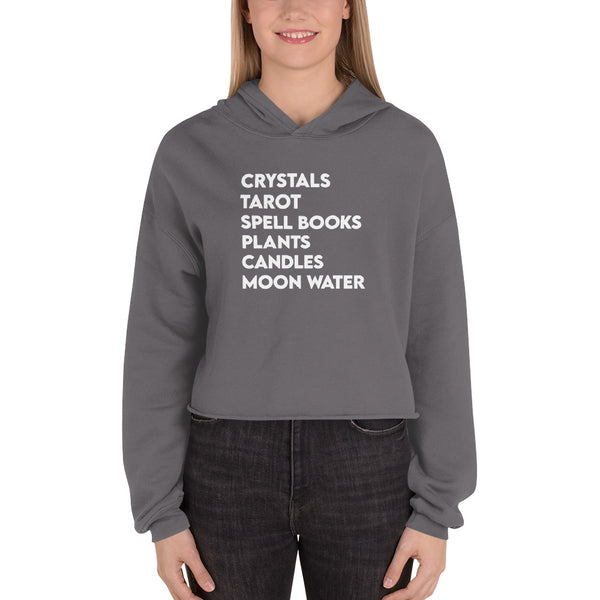"Witchy Things" Cropped Hoodie
