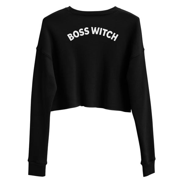 "Boss Witch" Cropped Sweatshirt
