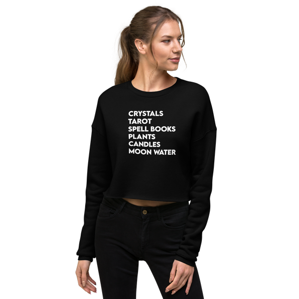 "Witchy Things" Cropped Sweatshirt