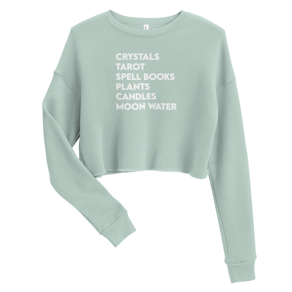 "Witchy Things" Cropped Sweatshirt