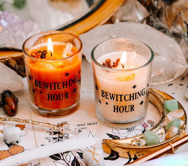 "Bewitching Hour" Fall Altar Candles