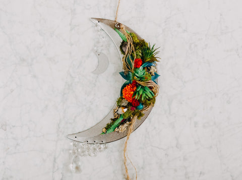 Crescent Moon Wall Hanging