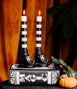 Witch Leg Taper Candles (Set of 2)
