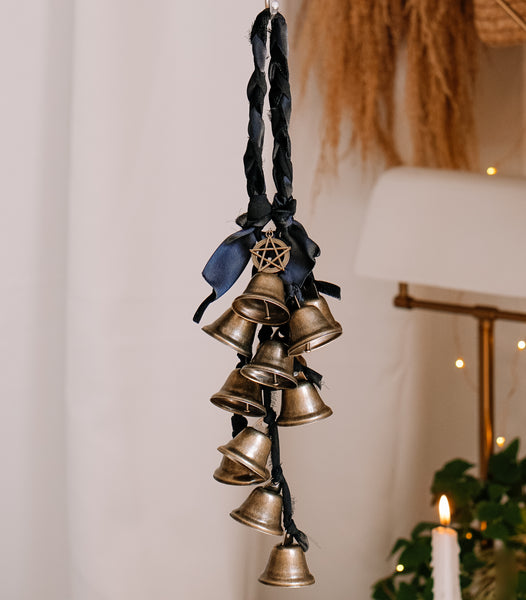 Door Hanger Witch Bells: Midnight Magick