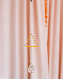 Mini Triangle Single Drip Prism Rainbow-Maker