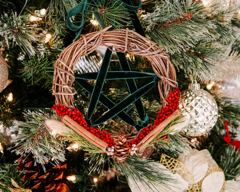 Pentacle Yule Ornament