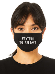 Resting Witch Face Mask