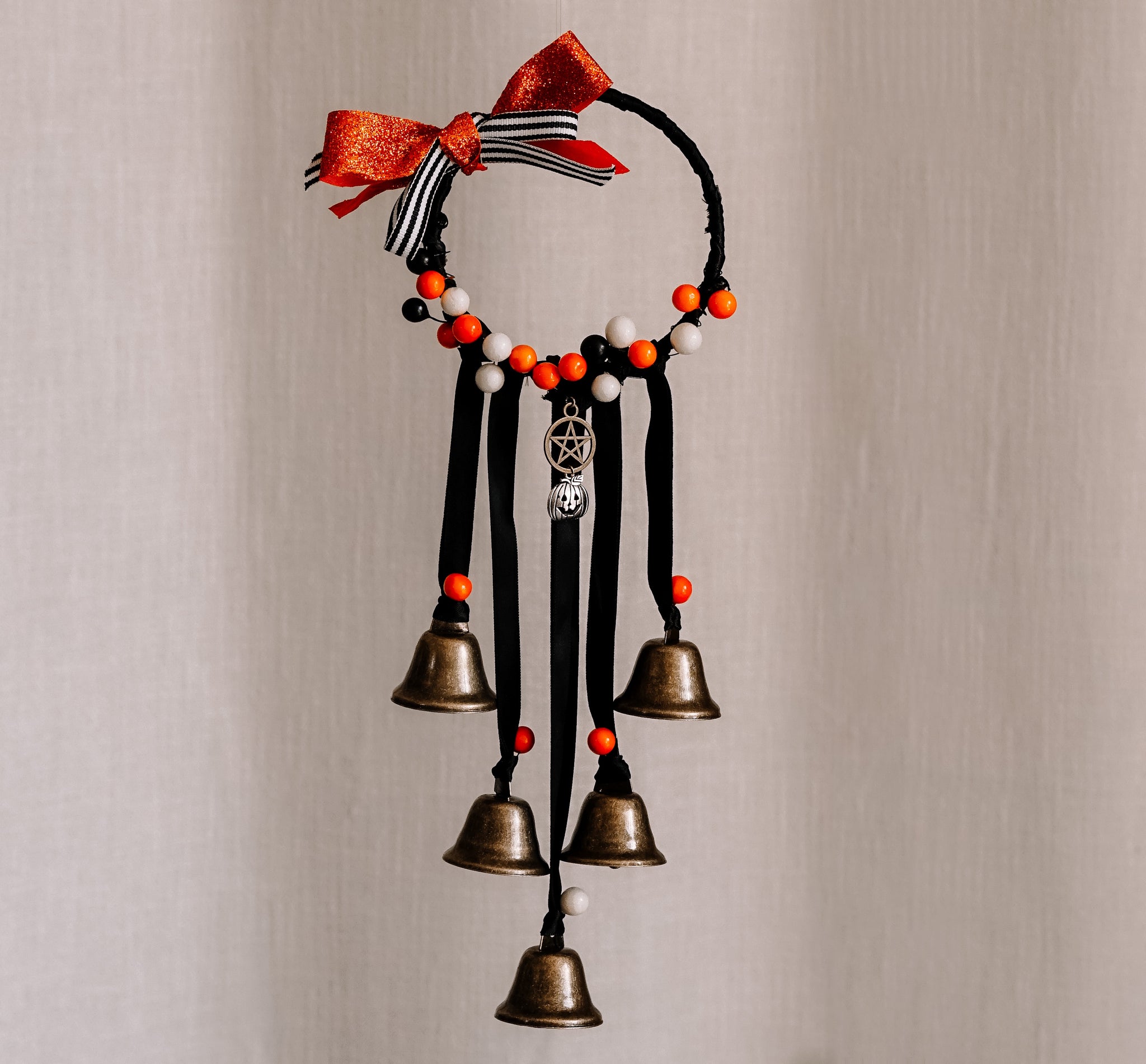 Door Hanger Witch Bells: Spooky – Twig And Stone