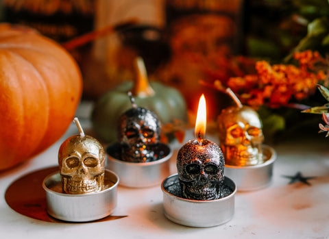 Skull Altar Tea Lights