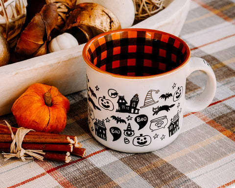 Spooky Season Campfire Mug