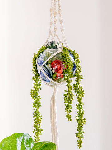 Macrame Hanging Succulent Planter