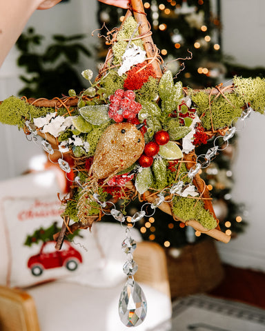 Woodland Star With Crystal Prisms