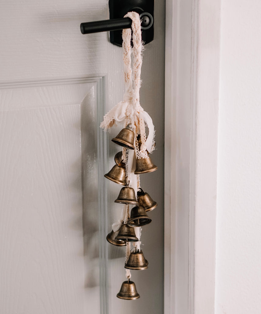 Witch Wind Chime Door Hanger Hanging Witch Bells Magickal